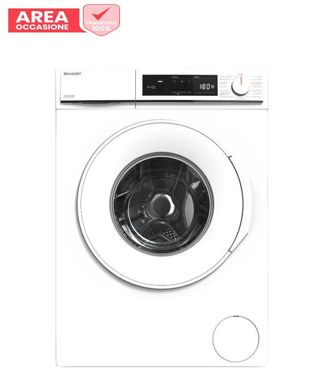 sharp area occasione 5063 lavatrice a carica frontale sharp es nfa4101wd 4 kg classe d 1000 giri a845xl597xp362 bianco