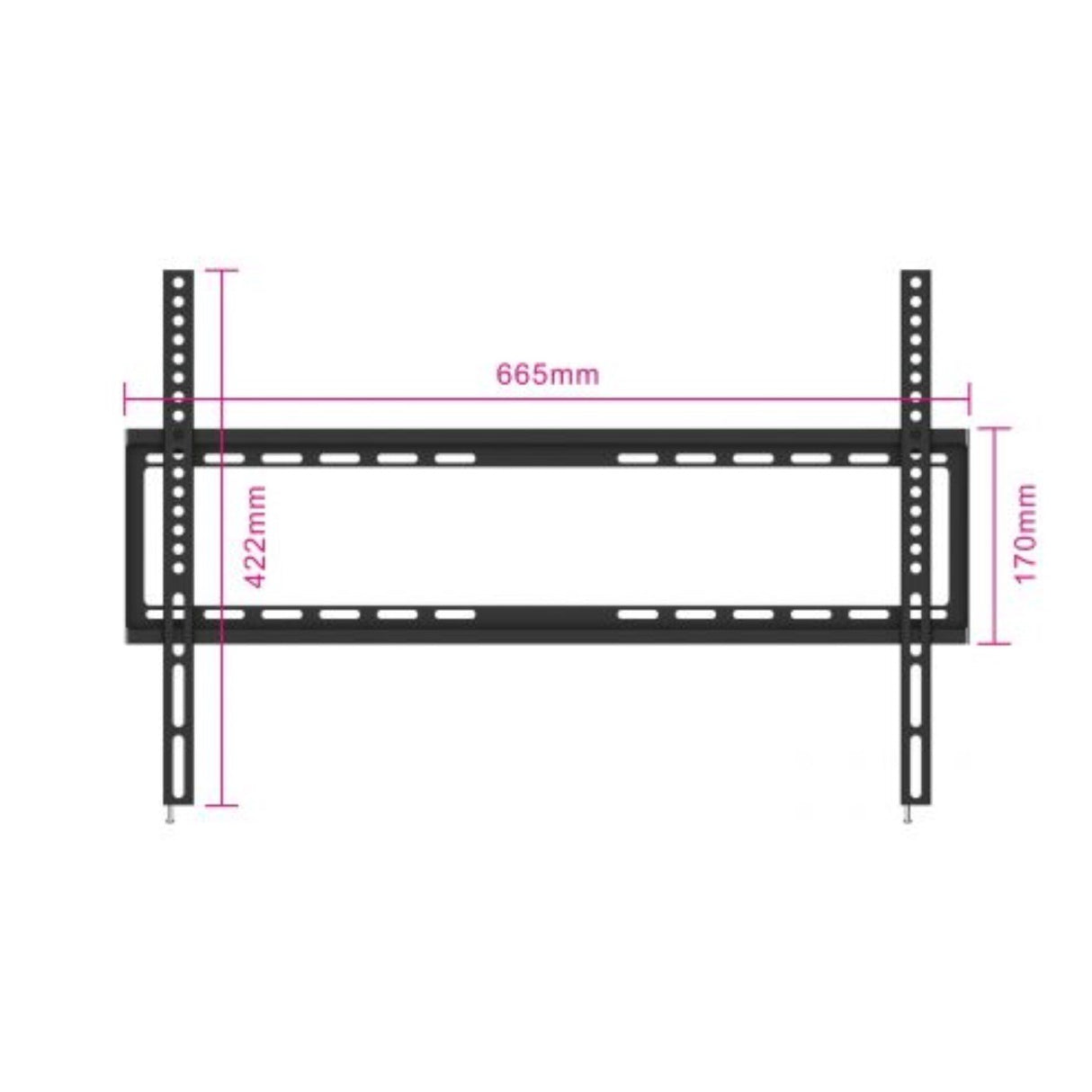 supporto a parete ewent easy fix tv wall mount xl modello ew1503
