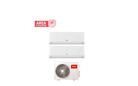 tcl area occasioni 2842 condizionatore dual split tcl breezein 99 con mt1821 r 32 wi fi integrato