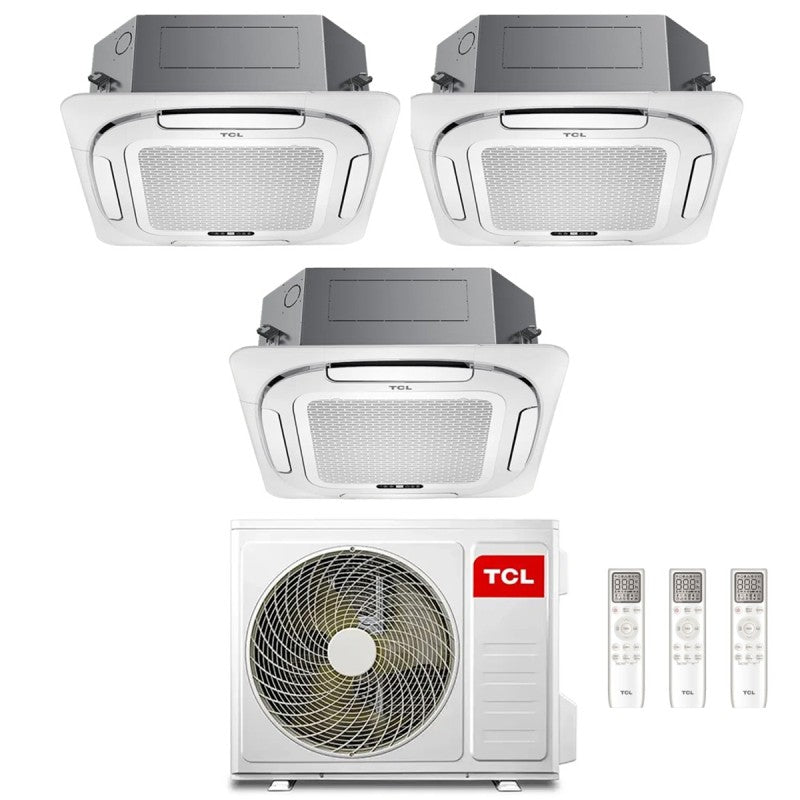 tcl condizionatore a cassetta 4 vie tcl compact trial split 91212 con mt2730 r 32 wi fi optional