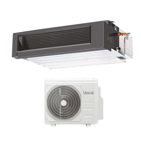 unical climatizzatore condizionatore unical canalizzabile 48000 btu cn11 48h classe aa gas r 32 wi fi optional