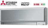 unita interna a parete mitsubishi electric inverter serie kirigamine zen 18000 btu msz ef50ves colore silver grigio