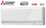 unita interna a parete mitsubishi electric inverter serie kirigamine zen 18000 btu msz ef50vew colore white bianco