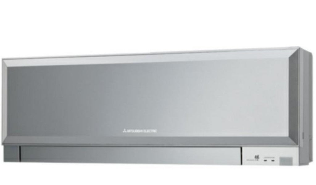 unita interna a parete mitsubishi electric inverter serie kirigamine zen 9000 btu msz ef25ves colore silver grigio
