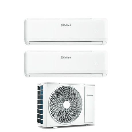 vaillant climatizzatore condizionatore vaillant dual split inverter serie climavair pro 99 con vam1 050a2no r 32 wi fi integrato 90009000