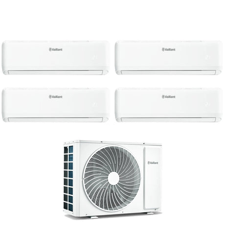 vaillant climatizzatore condizionatore vaillant quadri split inverter serie climavair pro 77918 con vam1 080a4no r 32 wi fi integrato 70007000900018000