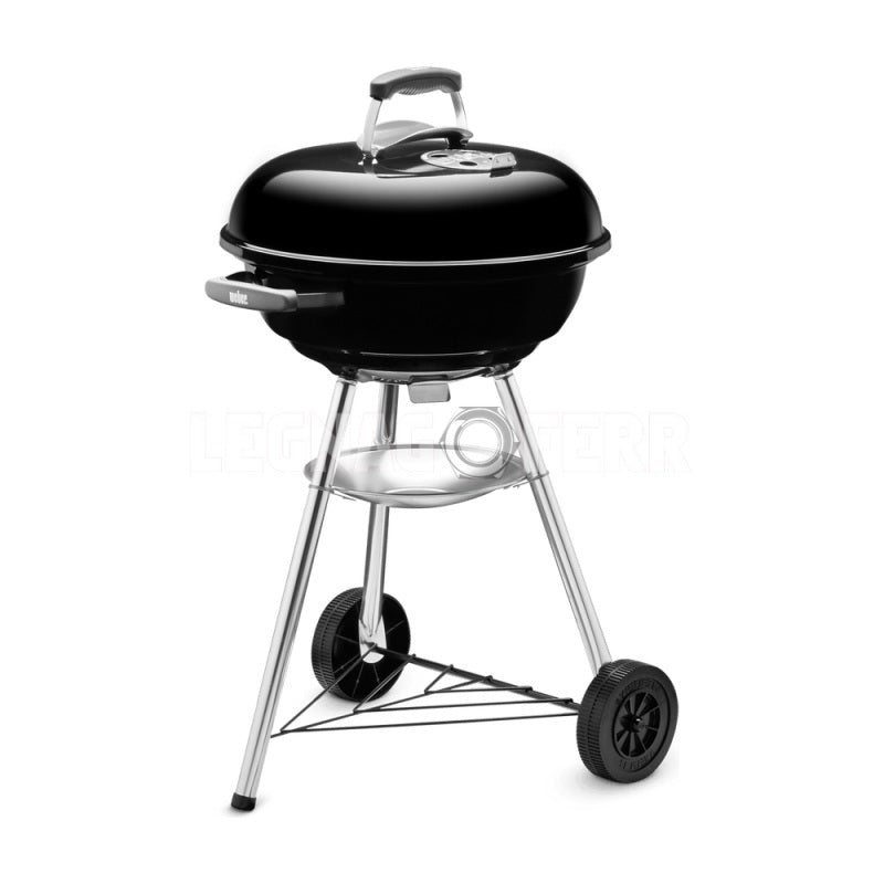 weber barbecue a carbone weber compact kettle 47 cm nero