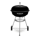 weber barbecue a carbone weber premium conmpact kettle da 57 cm nero