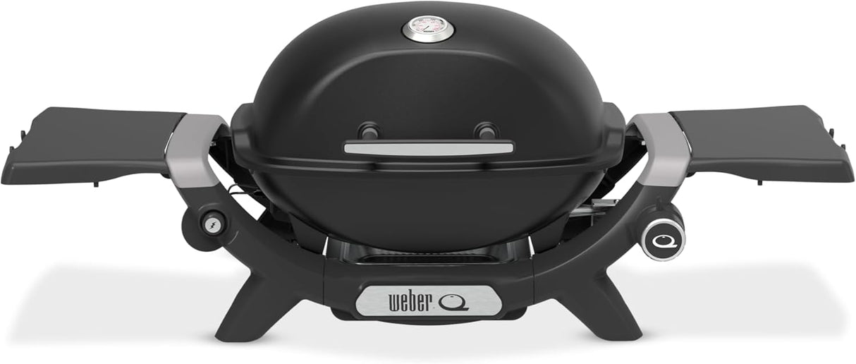 weber barbecue a gas weber q 1200n con ripiani laterale