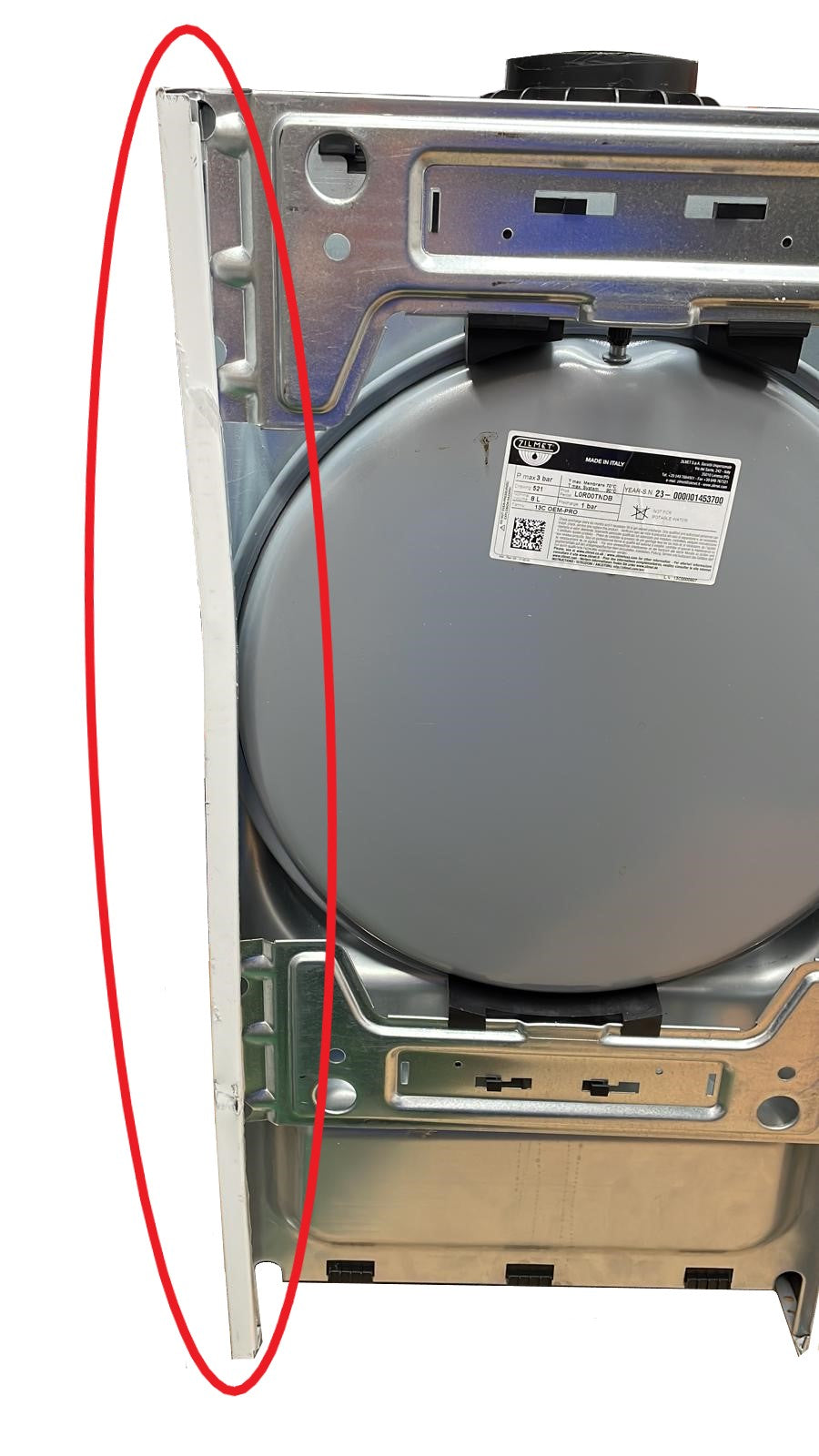 area occasioni caldaia ariston hs premium 24 eu a condensazione completa di kit scarico fumi metano