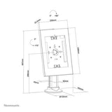 neomounts by newstar supporto tablet scrivania ean 8717371449322