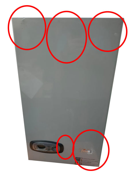 area occasioni caldaia a condensazione ferroli divacondens d plus f24 low nox metano completo di kit scarico fumi coassiale 33307