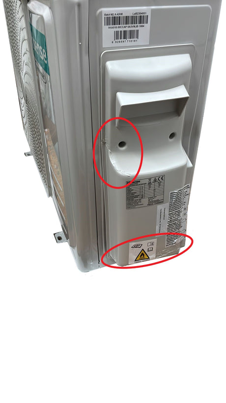 area occasioni climatizzatore condizionatore hisense dual split inverter serie hi comfort 12+12 con 2amw52u4rxc r 32 wi fi integrato 12000+12000
