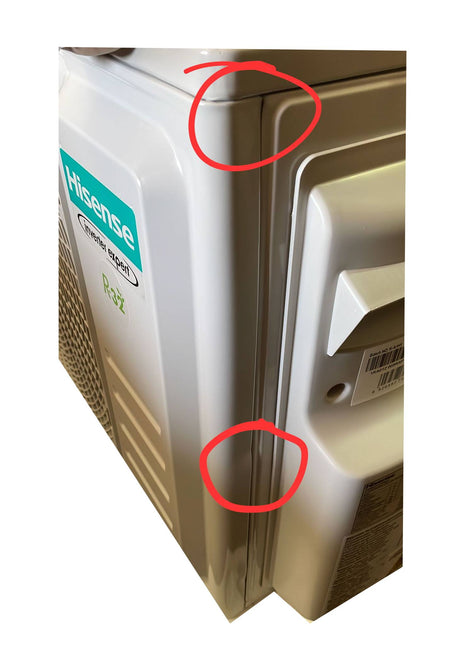 area occasioni climatizzatore condizionatore hisense dual split inverter serie hi comfort 9+9 con 2amw35u4rgc r 32 wi fi integrato 9000+9000 novita ao1025