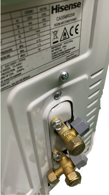 area occasioni climatizzatore condizionatore hisense inverter serie easy smart 12000 btu ca35mr05g + ca35mr05w r 32 wi fi optional classe a++ a+ 35351