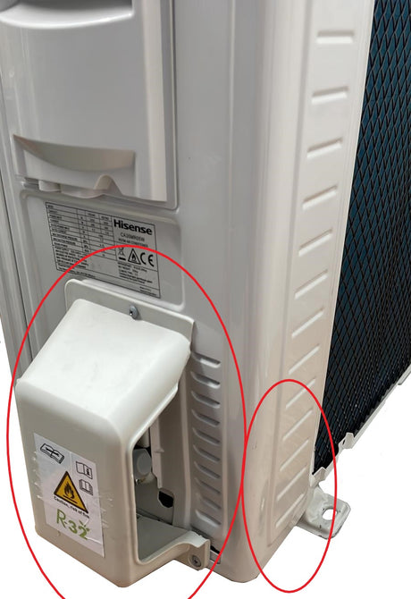 area occasioni climatizzatore condizionatore hisense inverter serie easy smart 12000 btu ca35mr05g + ca35mr05w r 32 wi fi optional classe a++ a+ 37871