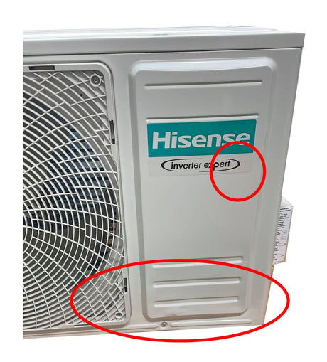 area occasioni climatizzatore condizionatore hisense inverter serie easy smart 12000 btu ca35mr05g + ca35mr05w r 32 wi fi optional classe a++ a+   novita 2023 ao1030