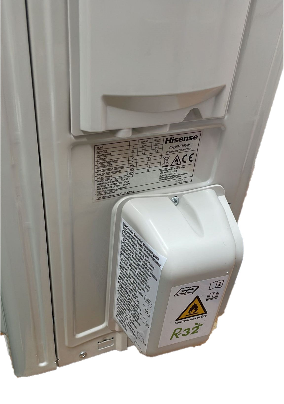 area occasioni climatizzatore condizionatore hisense inverter serie easy smart 12000 btu ca35mr05g + ca35mr05w r 32 wi fi optional classe a++ a+   novita 2023