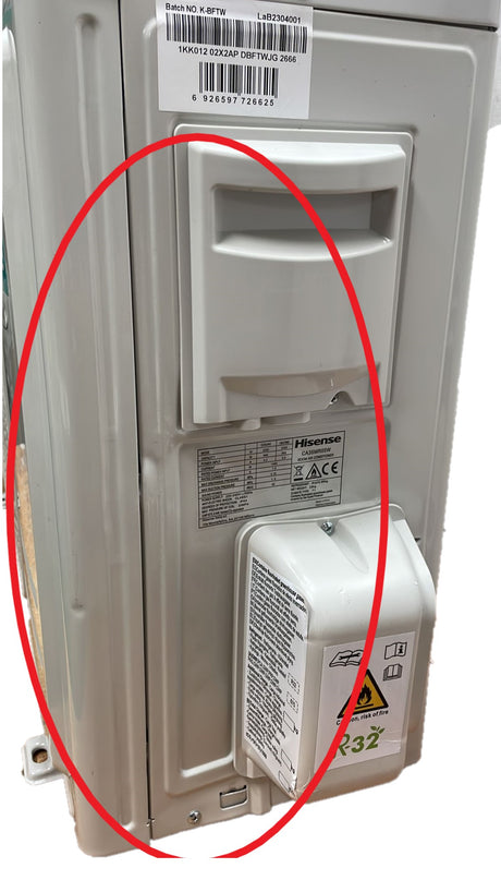 area occasioni climatizzatore condizionatore hisense inverter serie easy smart 12000 btu ca35yr03g + ca35yr03w r 32 wi fi optional