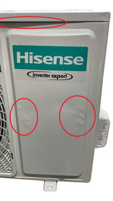 area occasioni climatizzatore condizionatore hisense inverter serie easy smart 18000 btu ca50xs02g + ca50xs02w r 32 wi fi optional classe a++ a+ 37870