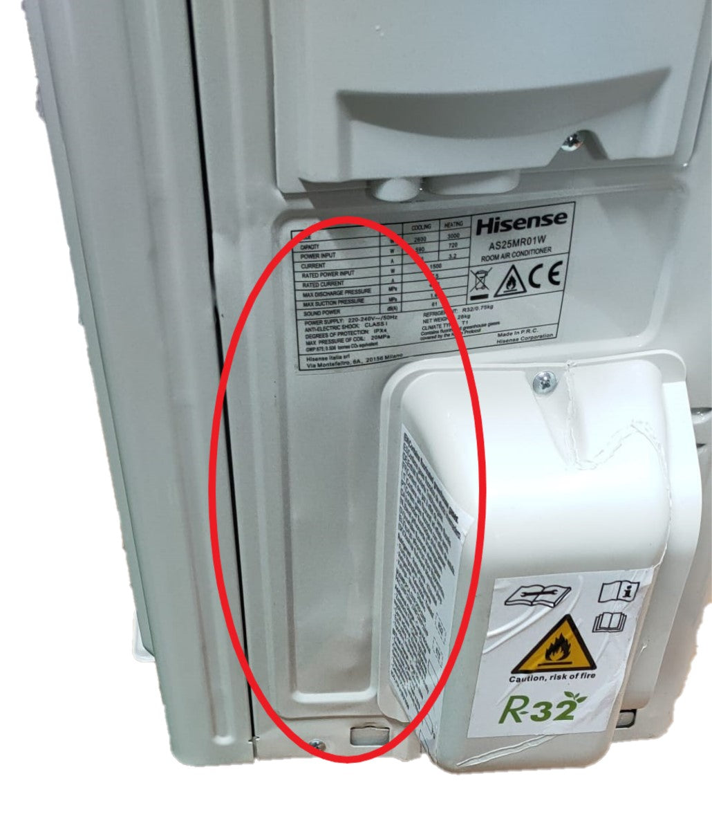 area occasioni climatizzatore condizionatore hisense inverter serie new energy 9000 btu kc25mr01g + as25mr01w r 32 wi fi integrato classe a+++ a++