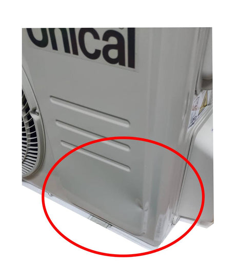 area occasioni climatizzatore condizionatore unical inverter mono split serie air cristal 13000 btu kmun 13h r 32 wi fi optional ao904