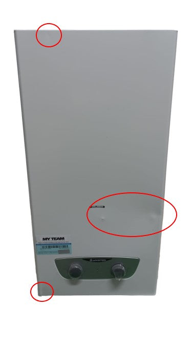 ariston area occasioni 2284 scaldacqua scaldabagno camera aperta ariston fast r x 11 lt low nox gpl cod 3632413