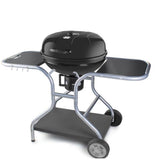 barbecue a carbonella fieldmann fzg_1014 da giardino a126xl90xp62 nero