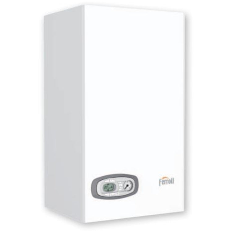 caldaia a gas ferroli divacondens f24 d a condensazione metano completa di kit per scarico fumi new erp 2018