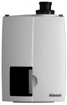 caldaia a gas rinnai a condensazione amami 29 plus gpl completa di kit fumi