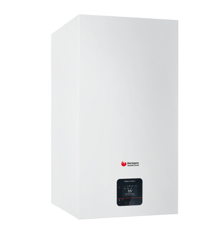 caldaia hermann saunier duval master condens 25 kw a condensazione con bollitore di 42 litri metano o gpl novita