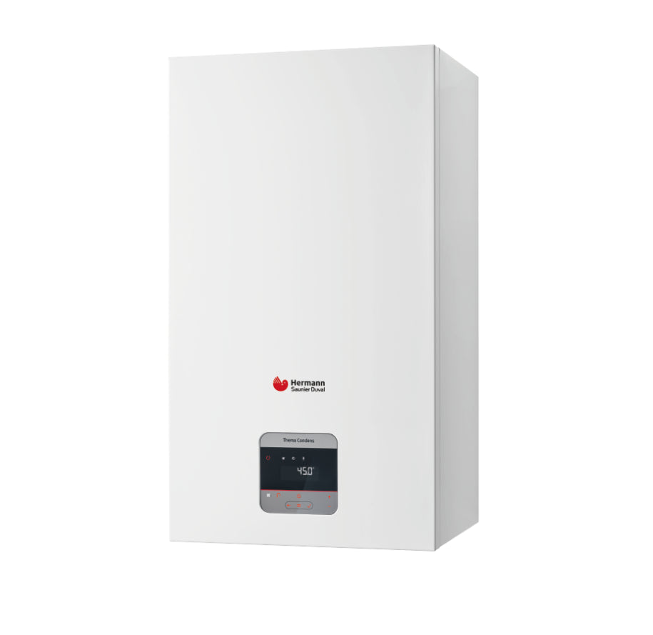 caldaia hermann saunier duval thema condens 35 kw a condensazione completa di kit fumi low nox metano o gpl