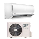 climatizzatore condizionatore beko inverter 12000 btu brhpr120 brhpr121 r 32 wi fi optional classe a__ a_