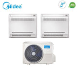 climatizzatore condizionatore console midea dual split inverter 12_12 con m3of 21hfn8 q r 32 12000_12000