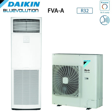 climatizzatore condizionatore daikin bluevolution a colonna 48000 btu fva140a _ rzasg140mv1 monofase r 32 wi fi optional