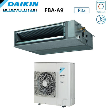 climatizzatore condizionatore daikin bluevolution canalizzato canalizzabile media prevalenza 48000 btu fba140a _ rzasg140my1 trifase r 32 wi fi optional