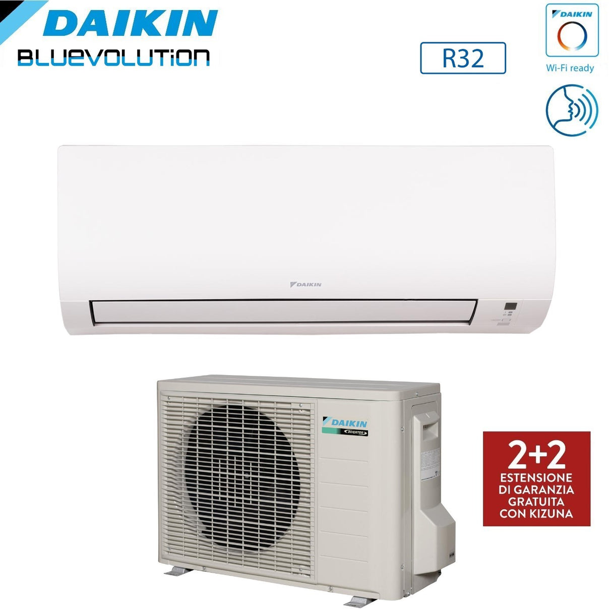climatizzatore condizionatore daikin bluevolution inverter serie comfora 12000 btu ftxp35n rxp35m r 32 wi fi optional classe a++   novita