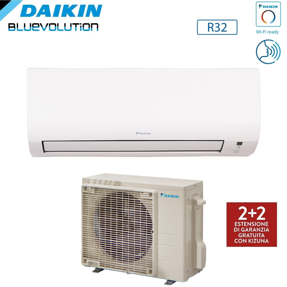 climatizzatore condizionatore daikin bluevolution inverter serie comfora 24000 btu ftxp71n + rxp71n r 32 wi fi optional