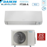 climatizzatore condizionatore daikin bluevolution inverter serie perfera all season 15000 btu ftxm42a r 32 wi fi integrato garanzia italiana