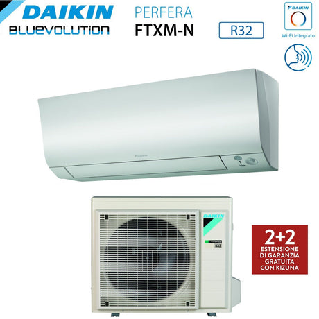 climatizzatore condizionatore daikin inverter serie perfera 7000 btu ftxm20n r 32 a___ wi fi integrato novita