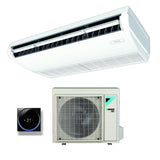 climatizzatore condizionatore daikin pensile a soffitto dc inverter 24000 btu fha71a monofase r 32 wi fi optional con comando a filo