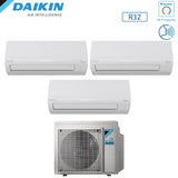 climatizzatore condizionatore daikin trial split inverter serie siesta 9_9_12 con 3amxf52a r 32 wi fi optional 9000_9000_12000