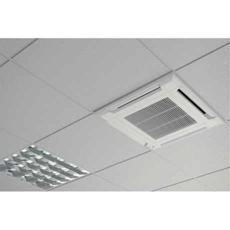 climatizzatore condizionatore fujitsu general cassetta a flusso d aria circolare inverter 30000 btu aux30krlb con comando e con pannello