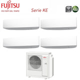 climatizzatore condizionatore fujitsu quadri split inverter serie ke white 9_9_9_9 con aoyg30kbta4 r 32 wi fi integrato 9000_9000_9000_9000 colore bianco