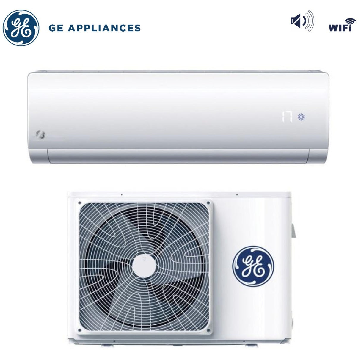 climatizzatore condizionatore ge appliances inverter serie prime gold 12000 btu ges nmg235in 20 r 32 wi fi integrato classe a__ a_