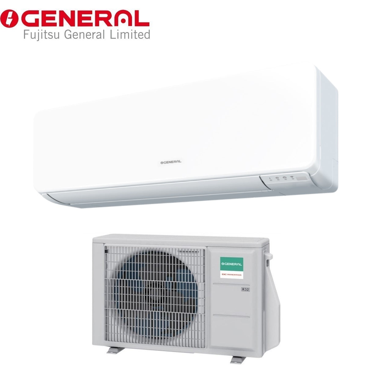 climatizzatore condizionatore general fujitsu inverter serie kmcf 7000 btu ashg07kmcf r 32 wi fi integrato classe a++ a+