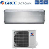 climatizzatore condizionatore gree inverter serie u crown 12000 btu gwh12ub k6dna4a r 32 wi fi integrato novita 10602