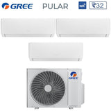 climatizzatore condizionatore gree trial split inverter serie pular 9_9_12 con gwhd 24 nk6no r 32 wi fi integrato 9000_9000_12000