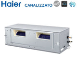 climatizzatore condizionatore haier inverter canalizzato canalizzabile alta prevalenza 42000 btu adh125h1erg monofase r 32 wi fi optional 6097