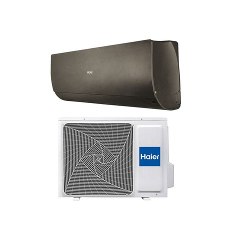 climatizzatore condizionatore haier inverter serie flexis plus black 24000 btu as71s2sf1fa mb3 r 32 wi fi integrato classe a__ a_ colore nero